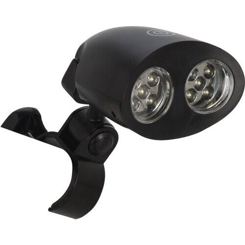 Tweedekans Vaggan BBQ Lamp - 2 Lichtbundels-kantelbaar- werkt op batterijen- verstelbare klem Tweedehands