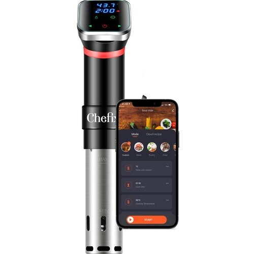 Tweedekans VAIVE Sous Vide Stick - Inclusief Wi-Fi en App – Smart Slowcooker – Koken Koker Tweedehands