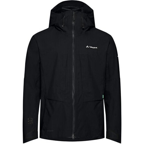 Tweedekans Vaude - Monviso 2.5L Hardshell Jas - Waterdicht Regenjas Outdoor - Heren - Zwart - Maat M Tweedehands