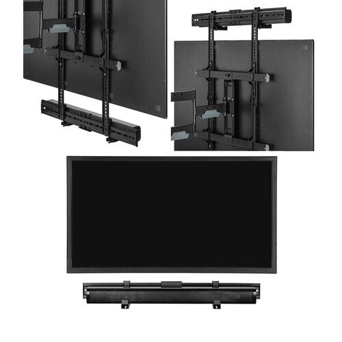 Tweedekans VDD Gaming - Soundbar Beugel - Wandmontage - Max. 84cm - Zwart Tweedehands
