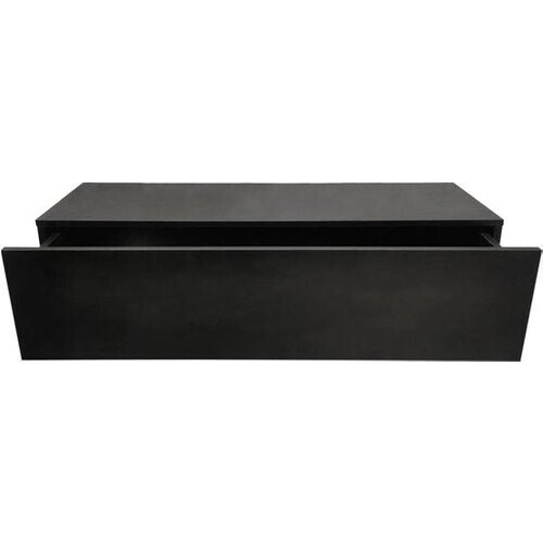 Tweedekans VDD Zwevend halkastje - Ontzichtbare montage - 100 x 25 x 25cm - zwart Tweedehands