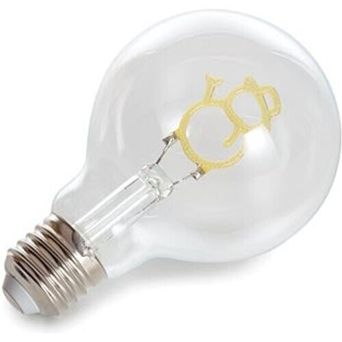 Tweedekans Vellight Deco Bulb - Ledlamp - Filament (Goudkleurig) In De Vorm Van Een Sneeuwman - 220-240 V Tweedehands