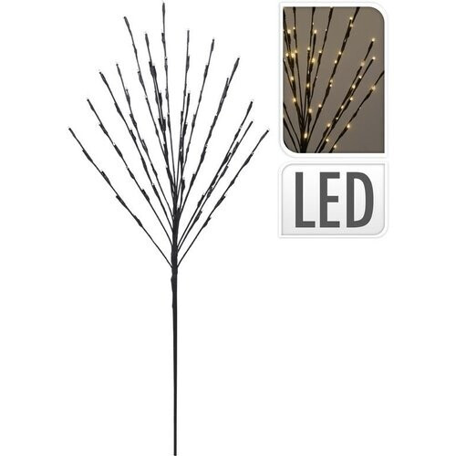 Tweedekans Verlichte Boom - 110cm - 80 LED's - Warm wit - timer Tweedehands
