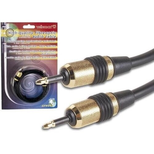 Tweedekans Vezeloptische Kabel, 2 X 3.5Mm Optische Mannelijke Connectors, 1M Tweedehands