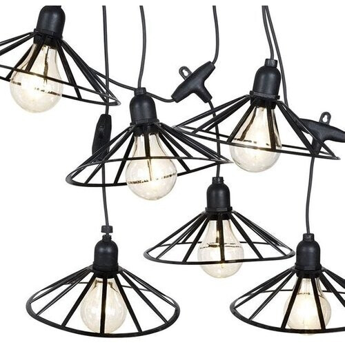 Tweedekans Vilde - Buiten LED Tuingirlande - 6 Lampen - 5,5 m - Timerfunctie Tweedehands