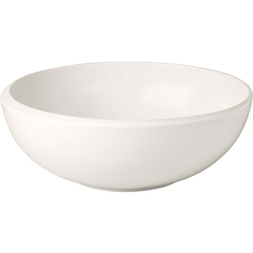 Tweedekans Villeroy & Boch NewMoon Kom - 23 cm - Wit Porselein - Diepe Schaal 8 cm Hoogte Tweedehands