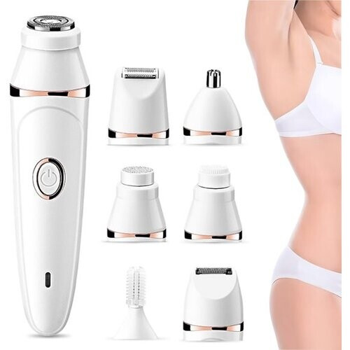 Tweedekans Vimora Ladyshave 7-in-1 - Epileer apparaat dames - Epilator gezicht - Ontharingsapparaat - Gezichtsepilator - Epilady - Scheerapparaat vrouwen - Ontharing & gezichtshaar verwijderen - Ladyshaves Tweedehands