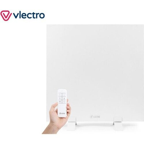 Tweedekans Vlectro - Slim infraroodverwarmingspaneel met instelbare timer - 350 W Tweedehands