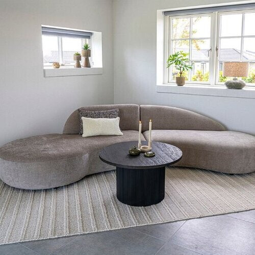 Tweedekans Vloerkleed Ivoor - Wol - 230x160x1cm - Vloerkleed Dehli - House Nordic Tweedehands