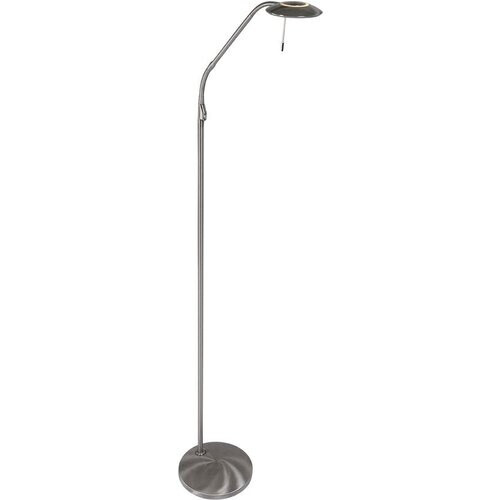 Tweedekans Vloerlamp Steinhauer Zenith LED - Staal Tweedehands