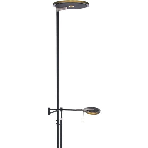 Tweedekans Vloerlamp woonkamer industrieel Turound LED 2663ZW Zwart Tweedehands