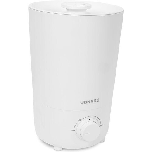 Tweedekans VONROC Luchtbevochtiger 2,6 liter - ultrasoon - 360° mistuitlaat - wit Tweedehands