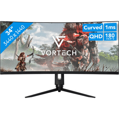Tweedekans Vortech Pro 34 inch Quad HD Curved Tweedehands