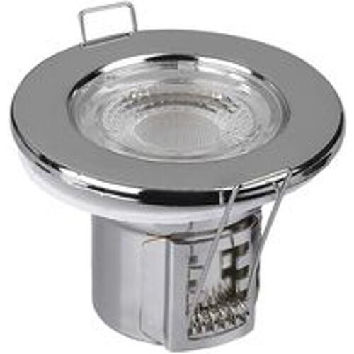 Tweedekans VT-885 5W SPOTLIGHT FIRERATED FITTING WITH SAMSUNG CHIP 3000K CHROME Tweedehands