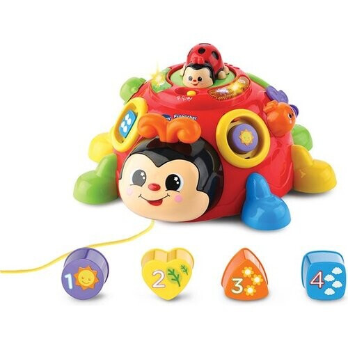 Tweedekans VTech Baby Vrolijke Vormenkever - Educatief Speelgoed - Activity Center - 1 tot 3 Jaar - Duitstalig Tweedehands