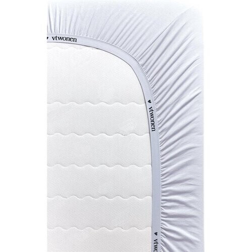 Tweedekans Vtwonen Katoen - Hoeslaken - 90x200 - Wit Tweedehands