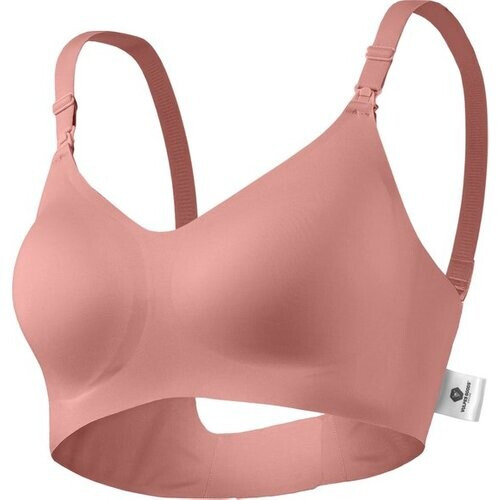 Tweedekans Vulpes Goods® BabyCare – Voedingsbh Zonder Beugels – Naadloos – Borstvoeding – Roze – Maat M Tweedehands