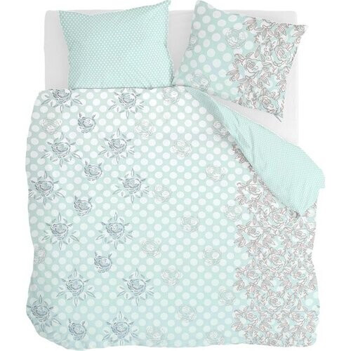 Tweedekans Walra Dekbedovertrek Dreamy Dots - 240x220 - 100% Katoen (BCI) - Licht Blauw