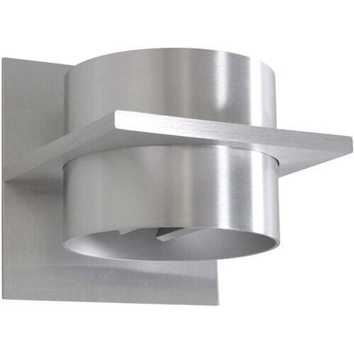 Tweedekans Wandlamp Muro 3366ST Staal G9, verstelbare schotjes, kunststof en metaal, modern design 12x12x14 cm, Steinhauer Tweedehands