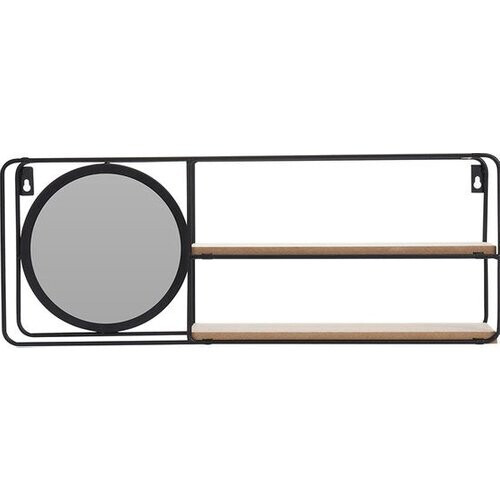 Tweedekans Wandrek met Spiegel - 2 planken Tweedehands