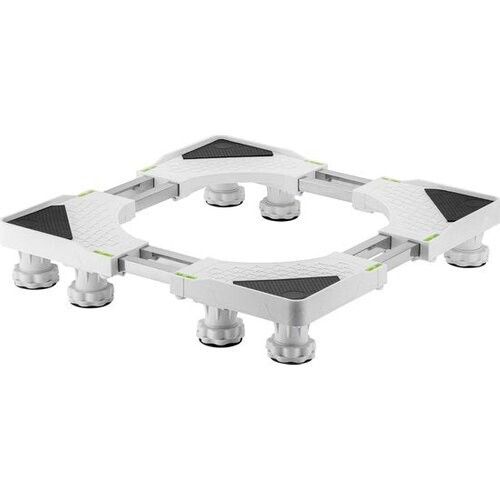 Tweedekans Wasmachine verhoger met waterpas - 8 verstelbare voetjes 350 kg belastbaar - lengte en breedte instelbaar 53.5 tot 68 cm - ook geschikt voor droger vaatwasser koelkast vriezer Tweedehands