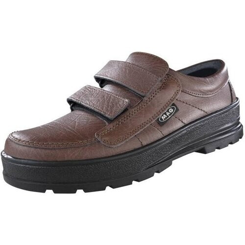 Tweedekans Westfalia Comfortabele Wandelschoenen – Maat 40 – Klittenbandsluiting, Verwisselbare Zool, Leer & Antislip Zool Tweedehands