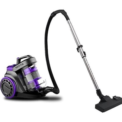 Tweedekans WITTS - Luxe Stofzuiger - Zakloos - 30 kPa - Zwart/Paars Tweedehands