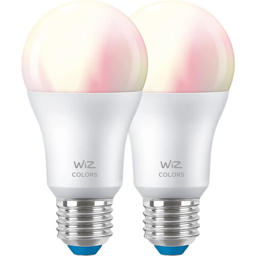 Tweedekans WiZ smart lamp - Gekleurd en wit licht - E27 - 2-pack Tweedehands
