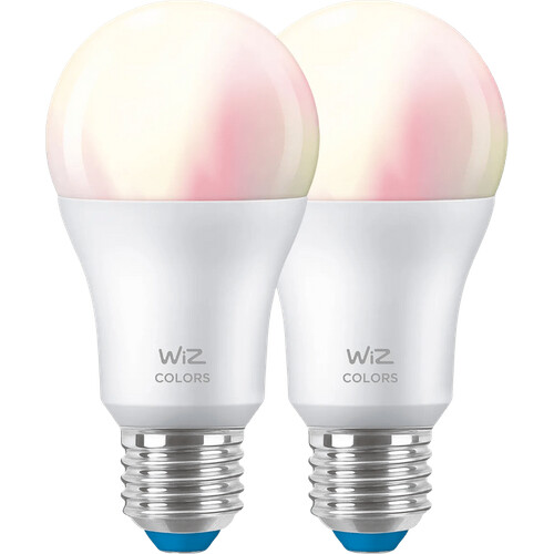 Tweedekans WiZ smart lamp - Gekleurd en wit licht - E27 - 2-pack Tweedehands