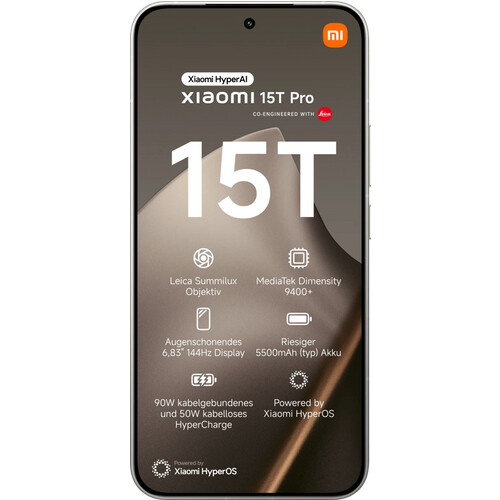 Tweedekans Xiaomi 15T Pro 512 GB Grijs 5G Tweedehands