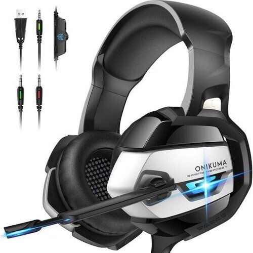 Tweedekans XIBERIA V20 RGB stereo gaming headset - PC/PS5/Xbox - 50mm Dynamic coil - Zwart Tweedehands