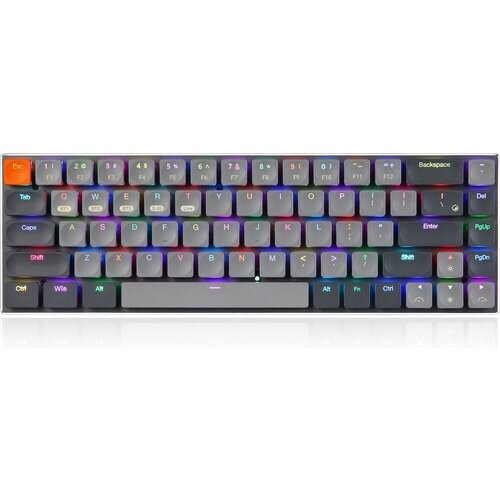 Tweedekans XINMENG RF-68MINI Draadloos Mechanisch Toetsenbord - 68Keys - Bluetooth/2.4G/Line 3modes - Low Blue Switch - RGB LIGHT - Windows/Mac - QWERTY - Lichtgewicht en draagbaar Tweedehands