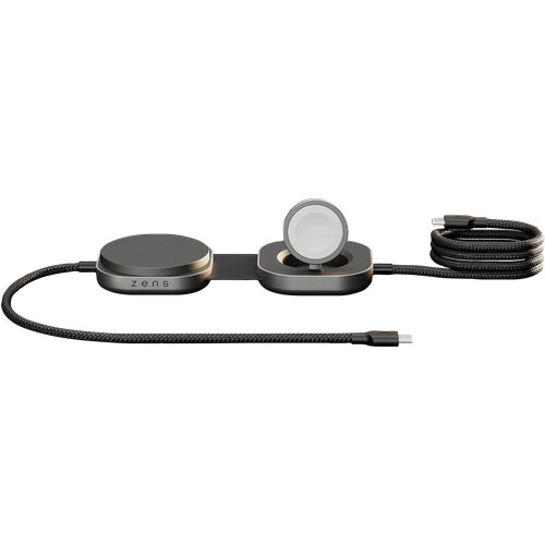 Tweedekans Zens Pro 3 Draadloze Oplader 20 Watt met USB C Kabel Zwart Tweedehands