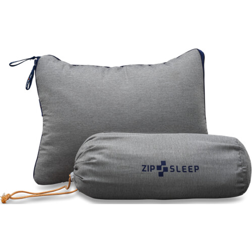 Tweedekans Zipsleep reis kussen - Grijs Tweedehands