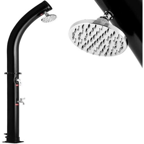 Tweedekans Zonnedouche Boog 20 liter Douchekop 360° Draaibaar Solar Buitendouche Tweedehands