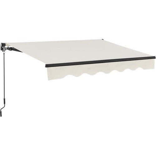 Tweedekans Zonnescherm / Luifel - 300 x 250 cm - Beige - Incl. Bevestigingsmaterialen Tweedehands