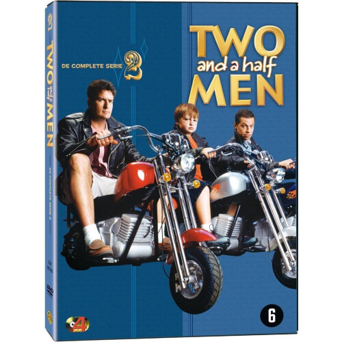 Two And A Half Men - Seizoen 2 - 24 afleveringen (set van 4) Tweedehands