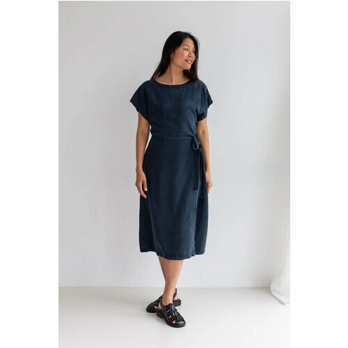 TWOTHIRDS dames vegan Jurk Comte Navy Lagoon Tweedehands