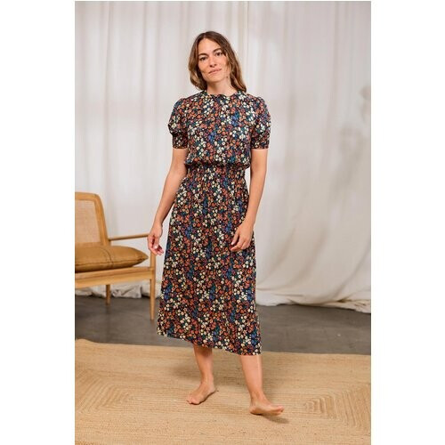 TWOTHIRDS dames vegan Jurk Grassholm Wild Forest Print Tweedehands