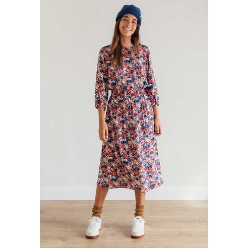 TWOTHIRDS dames vegan Jurk Holzendorf Bloementuinprint Tweedehands