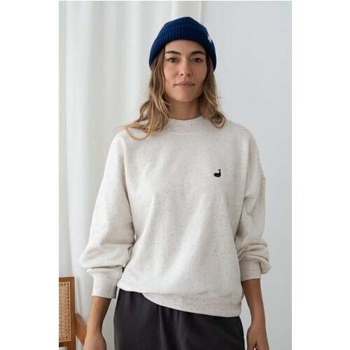 TWOTHIRDS dames vegan Sweatshirt Bobitz Ecru Multicolour Tweedehands