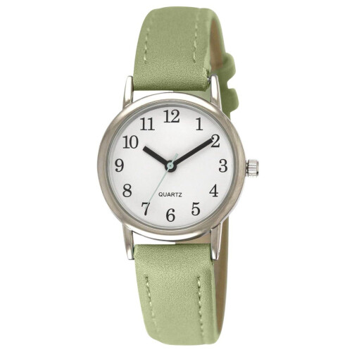 Tyme Santorini - Dames Horloge - 27mm - Wit/Groen - met Cadeauverpakking Tweedehands