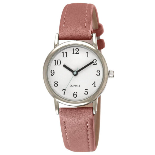 Tyme Santorini - Dames Horloge - 27mm Wit/Roze - Polshorloge