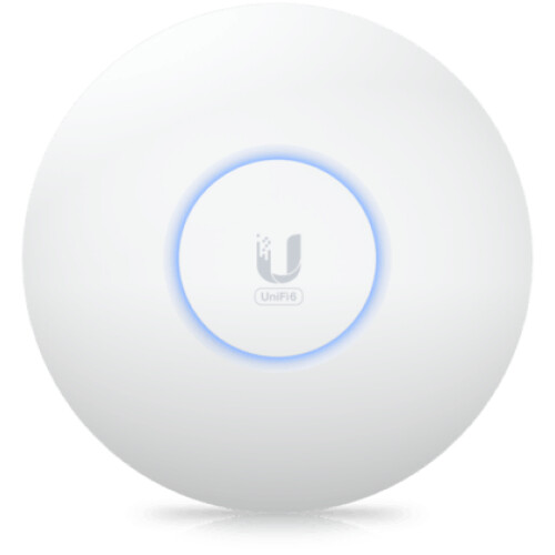 Ubiquiti UniFi U6+ - Indoor Access Point - WiFi 6 2400 Mbps -Ø160 x 33 mm