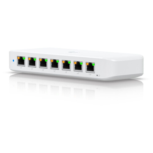Ubiquiti UniFi Ultra - Managed Switch - 8x Gigabit Ethernet - 7x PoE+ en 1x PoE++ (42W)