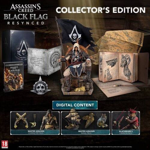 Ubisoft Assassin's Creed Black Flag Resynced - Collector's Edition - Xbox Series X - Inclusief figuur Edward Kenway (31 cm) Tweedehands
