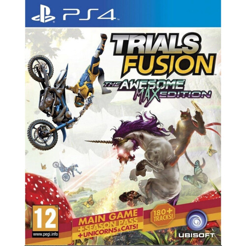 Ubisoft Trials Fusion: Awesome MAX Edition - PS4 - Racegame met Season Pass (6 DLC's) Tweedehands