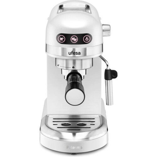 Ufesa Bergamo - Espressomachine - 20 bar drukpomp - Wit Tweedehands