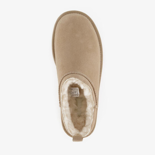 UGG Micro Boot - Dames boots - Waterafstotend suède - Beige - Maat 38 Tweedehands