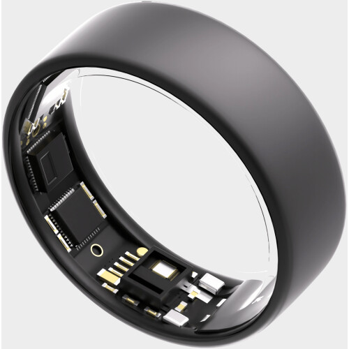 Ultrahuman Ring Air - Smarttracker - Lichtgewicht 2,4 gram - Maat 7 - Zwart